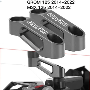 GROM 125 Rearview Mirror Riser Extender For HONDA GROM125 MSX 125 MSX125 2018 - Bild 1 von 32