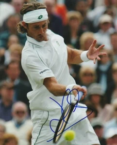 DAVID FERRER SIGNED ATP TENNIS 8x10 PHOTO #2 WIMBELDON SPAIN DAVIS CUP Autograph - Picture 1 of 1
