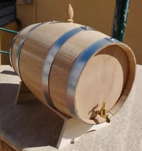 15 L Barrique Holzfass Eichenfass Weinfass weinfässer holzfässer Personalisiert - Bild 1 von 8