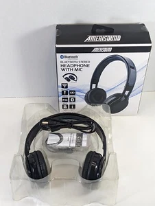 Amerisound Over Ear Bluetooth Wireless Headphone (OPEN-BOX, VERY GOOD CONDITION) - Picture 1 of 9