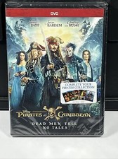 Pirates of the Caribbean: Dead Men Tell No Tales DVD New Sealed