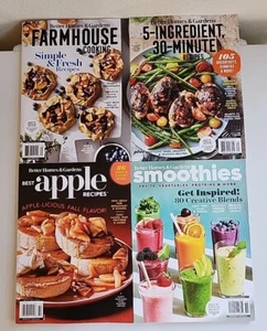 Better Homes & Gardens 4 Magazine Lot Farmhouse Cooking Apple Recipes Smoothies - Picture 1 of 5