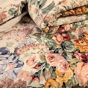 Ralph Lauren Allison Floral Doble Edredón y Falda Cama, UN Juego - Imagen 1 de 11
