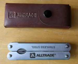 Alltrade 9-in-1 Edelstahl Multitool mit Kunststoff Gürteletui - Bild 1 von 9
