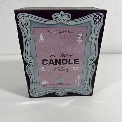 The Art Of Candle Making Imagine That Candle Making Kit Book Wax Dyes Votives - Image 1 of 4