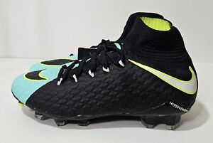 Nike Hypervenom Phantom III DF FG Womens Soccer Cleats Aqua Black Size 7