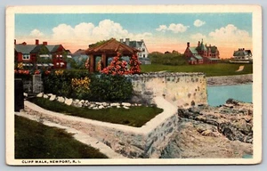 Postcard Rhode Island Newport Cliff Walk 7C - Picture 1 of 2