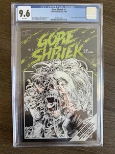 Gore Shriek #1 - CGC 9.6 (FantaCo Enterprises 1986) First Capullo Art - Bild 1 von 2