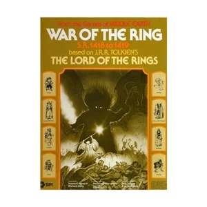 SPI Wargame War of the Ring (Balrog Cover) Box Fair/VG+ - Picture 1 of 1
