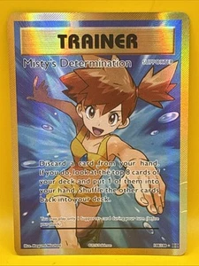 TRAINER MISTY’S DETERMINATION ( 108/108 ) Full Art Holo 2016 Pokemon - Imagen 1 de 18