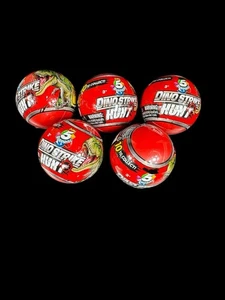Dino Strike Hunt (5 Stück) Zuru 5 Überraschungs-Krimikugeln Brandneu - Bild 1 von 4