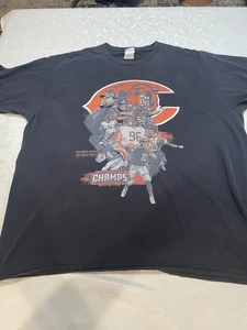 NFL Chicago Bears 2010 NFC North Champions 2XL T-Shirt 225 - Bild 1 von 12