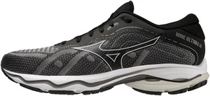 Mizuno Wave Ultima 14 Mens Running Shoes Black Cushioned Comfort Sports Trainers - Picture 1 of 5