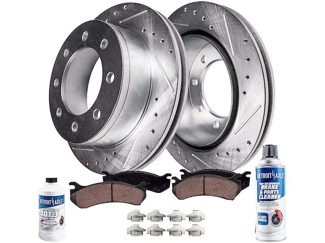 Kit de pastillas de freno delanteras y rotor para Ford F250 Super Duty 2011 2005-2012 HW671KZ Foto 1 de 1
