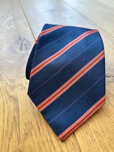 VAN LAACK Krawatte blau/orange - Bild 1 von 3