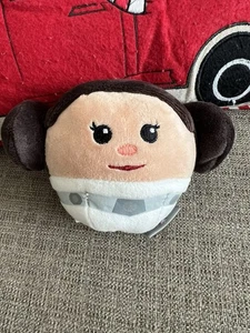 Hallmark Fluffballs Star Wars Princesa Leia Colgante Adorno Peluche - Imagen 1 de 7