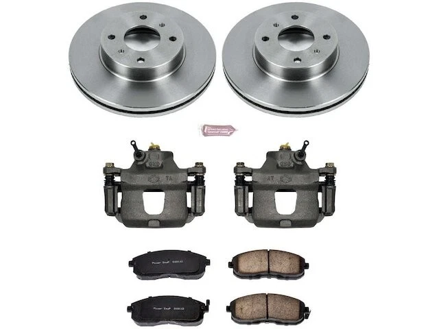 Pastilha de freio dianteiro e kit de rotor para 93-06 Nissan Altima Sentra Limited SF22Y3 - Imagem 1 de 1