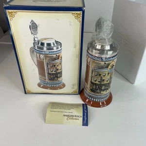 Vintage Anheuser-Busch "The Michelob Tavern" pietra con coperchio #CS593, scatola, 2005 - Foto 1 di 8