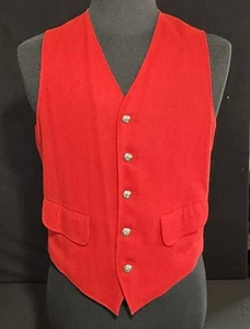 VINTAGE PENDLETON 100% VIRGIN WOOL VEST - Picture 1 of 8