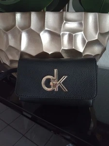 Kleine Lederhandtasche CK - Bild 1 von 4