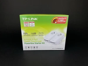 TP-Link AV1200 KIT Adattatore Powerline 3 Porte con Presa Confezione da 2 TL-PA8030P - Foto 1 di 7