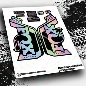 RWP-567 PEGATINAS COMPATIBLES FOX 36 RHYTHM 2023 STICKERS ADESIVI AUFKLEBER - Imagen 1 de 21