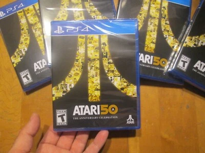 ATARI 50 THE ANNIVERSARY CELEBRATION PS4 PLAYSTATION 4  US EDITION NEW SEALED - Image 1 of 4