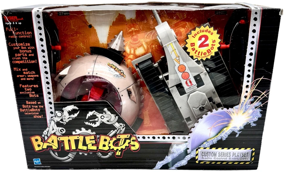 Battle Bots Custom Series Tiger Electronics RC Hasbro 2001 Dooall Raro Nuevo Foto 1 de 4