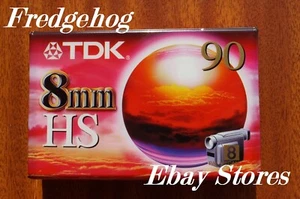 A TDK P5-90 HS (HIGH STANDARD) VIDEO 8 / 8mm & Hi8 CAMCORDER TAPE / CASSETTE - Picture 1 of 6