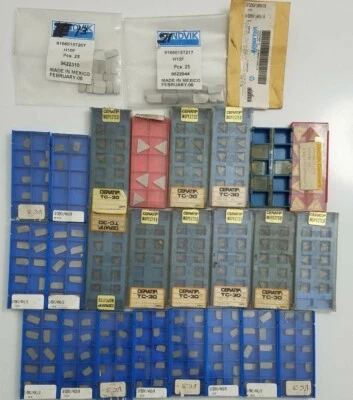 CARBIDE BITS LOT VANELITE SANDVIK CERATIP BOHLERIT - Image 1 of 3