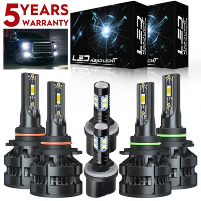 For 2000-2003 Lexus RX300 Base Sport Utility 4Door LED Headlight Fog Light Bulbs - Image 1 of 4