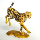 Choco Q Mini Figure King Cheetah Kaiyodo Japan choco egg