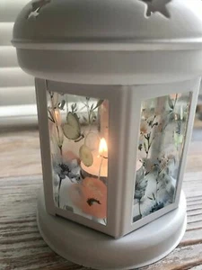 Wildflower Glass Lantern - Picture 1 of 6