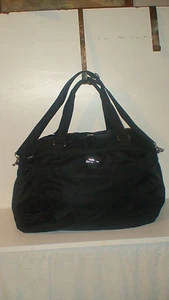 ROOTS SPORT 20" ALL BLACK nylon GYM-DUFFLE BAG- - Picture 1 of 9