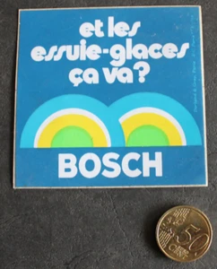 Autocollant/Sticker - BOSCH - et les essuie-glaces ça va? - Picture 1 of 1