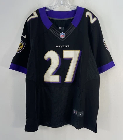 Nike Black NFL Baltimore Ravens Ray Rice #27 Home Football Jersey Mens Size 48 Cover