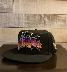 Jeff Staple - Looney Tunes “That’s All Folks” SnapBack Cap Black, Embroidered. - Picture 1 of 6