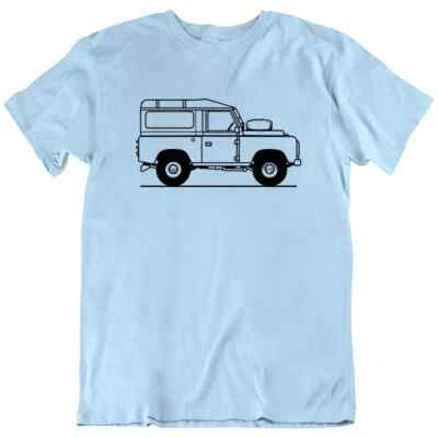 Love Land Rover Car Power Drive Road Vintage Retro T Shirt Tee Gift New - Image 1 of 4
