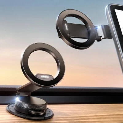 Cargador de montaje de teléfono Tesla para Magsafe o soporte de tablero de automóvil rotación de 360 ° para TESLA Foto 1 de 4