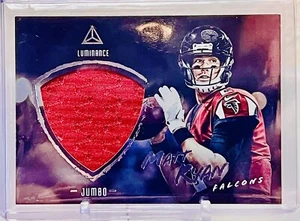 2018 Panini Luminance Jumbo Patch Matt Ryan Atlanta Falcons - Foto 1 di 2
