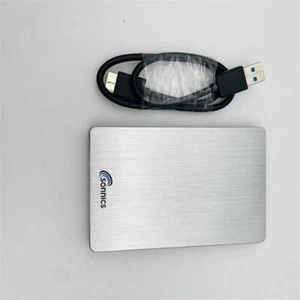 Sonnics 320 GB Silber tragbare externe Festplatte USB 3.0 Superschnelle Übertrag - Bild 1 von 6