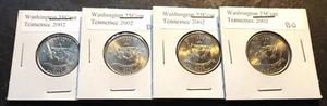 2002-P Uncirculated Washington Tennessee State Quarter In Holder - Picture 1 of 2