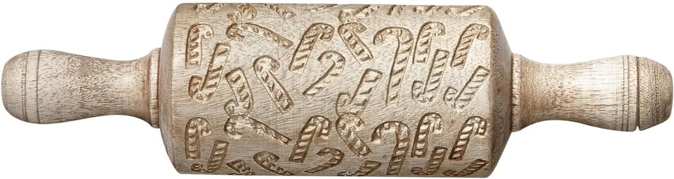 TAG - Christmas - Candy Cane Kids Embossing Rolling Pin - G17338 - Image 1 of 1