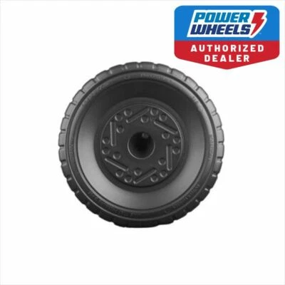 Rueda derecha original Power Wheels P8812 Barbie Mustang Foto 1 de 2