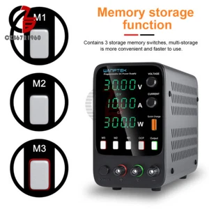 Power Supply Adjustable Dc Led Digital Lab Bench Power Source Stabilized 0~160V - Picture 1 of 9