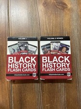 Urban Intellectuals Black History Flash Cards Volume 1 & 2: Women