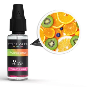 Elvapo Premium E-Liquid - Fruchtbombe 6mg/ml (799 EUR/l) - Bild 1 von 5