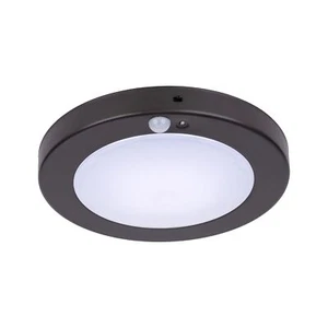 Flush Mount Motion Sensor LED Ceiling Light with Dusk to Dawn, On/Off Automatic - Picture 1 of 6