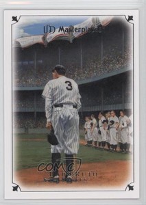 2007 UD Masterpieces Fan Pack Glossy Babe Ruth #2 HOF