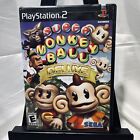 Super Monkey Ball Deluxe (Sony PlayStation 2 PS2, 2005) CIB con Manual